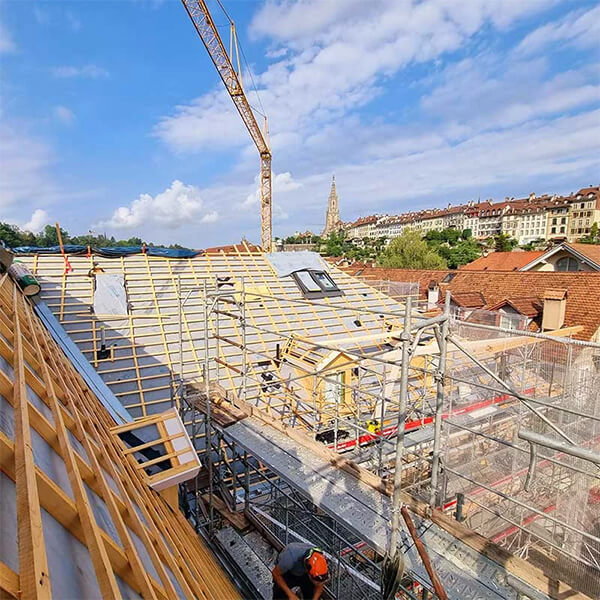 Sanierung Schildgebäude