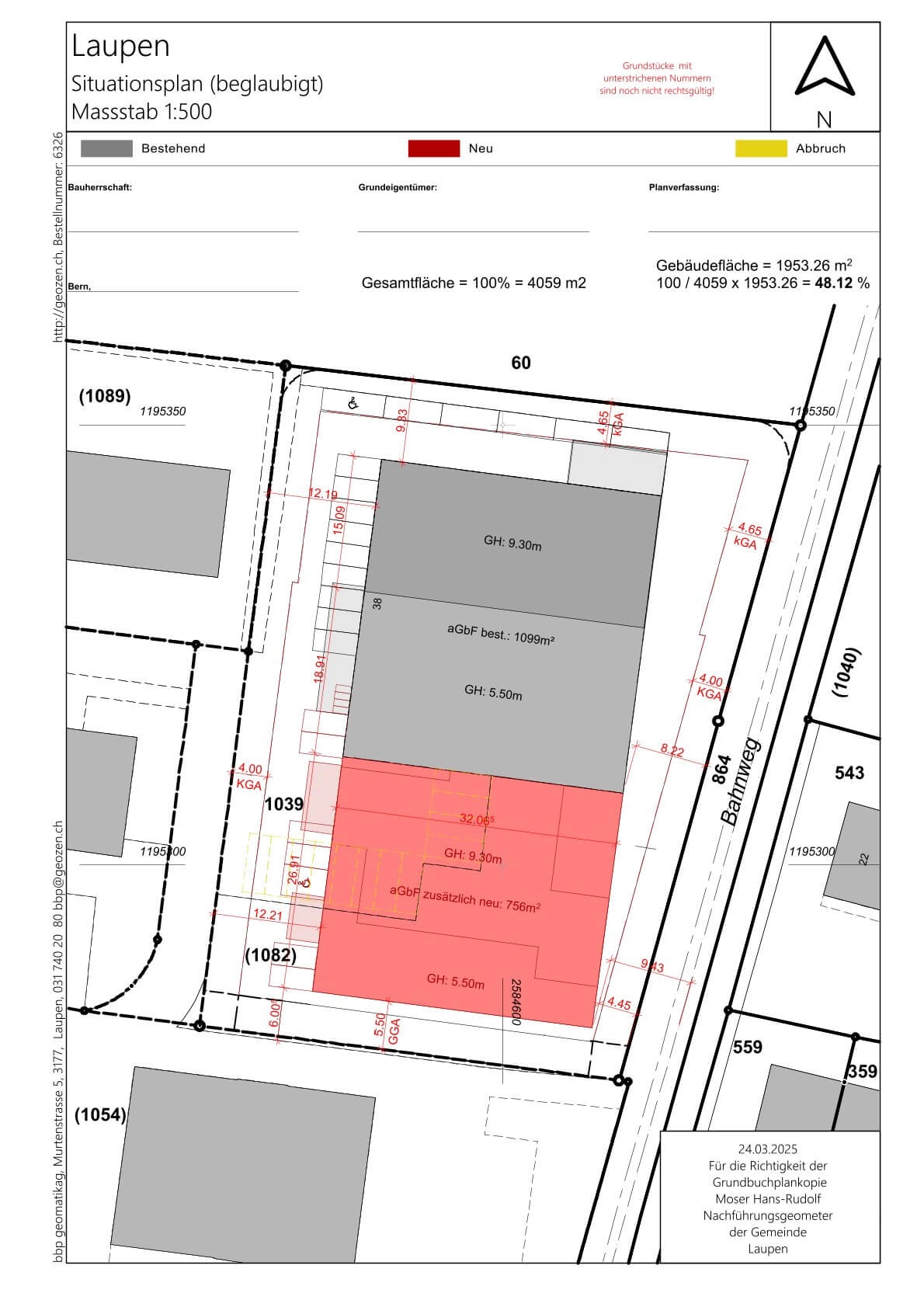Neubau La Peppina Laupen
