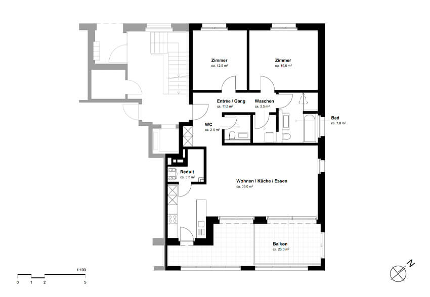 Grundrissplan