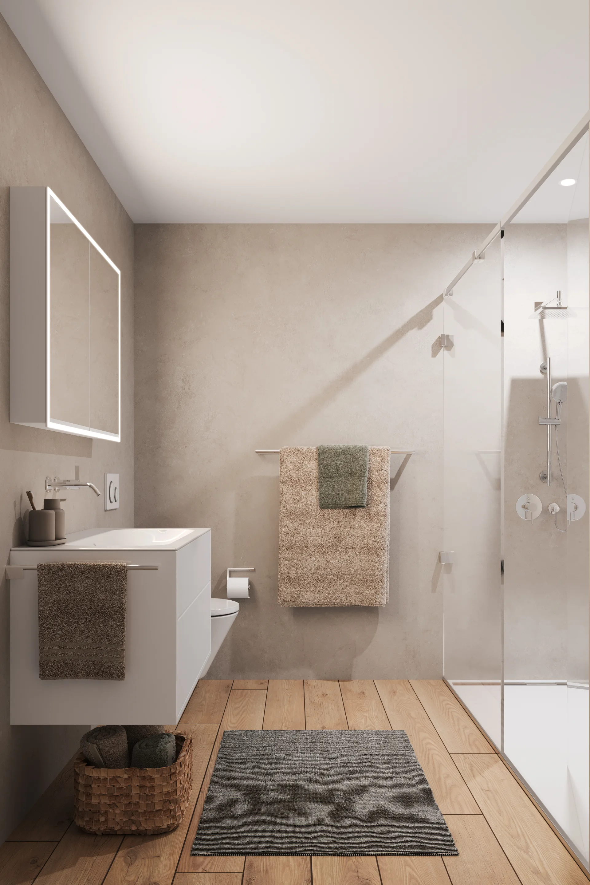 Terrassenhäuser Eggenwil – Badezimmer Ansicht 2