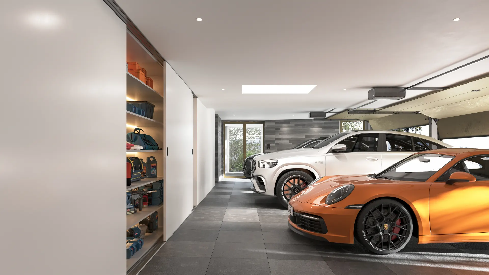 Villa Baar – Garage als Wohnraum